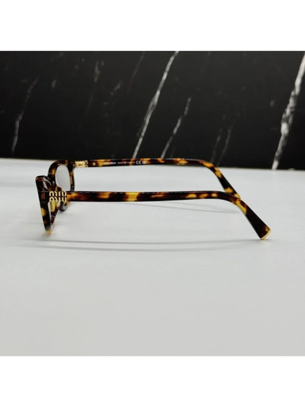 New Miu Miu  MU A06S 14L08N Havana Eyeglasses MUA06S